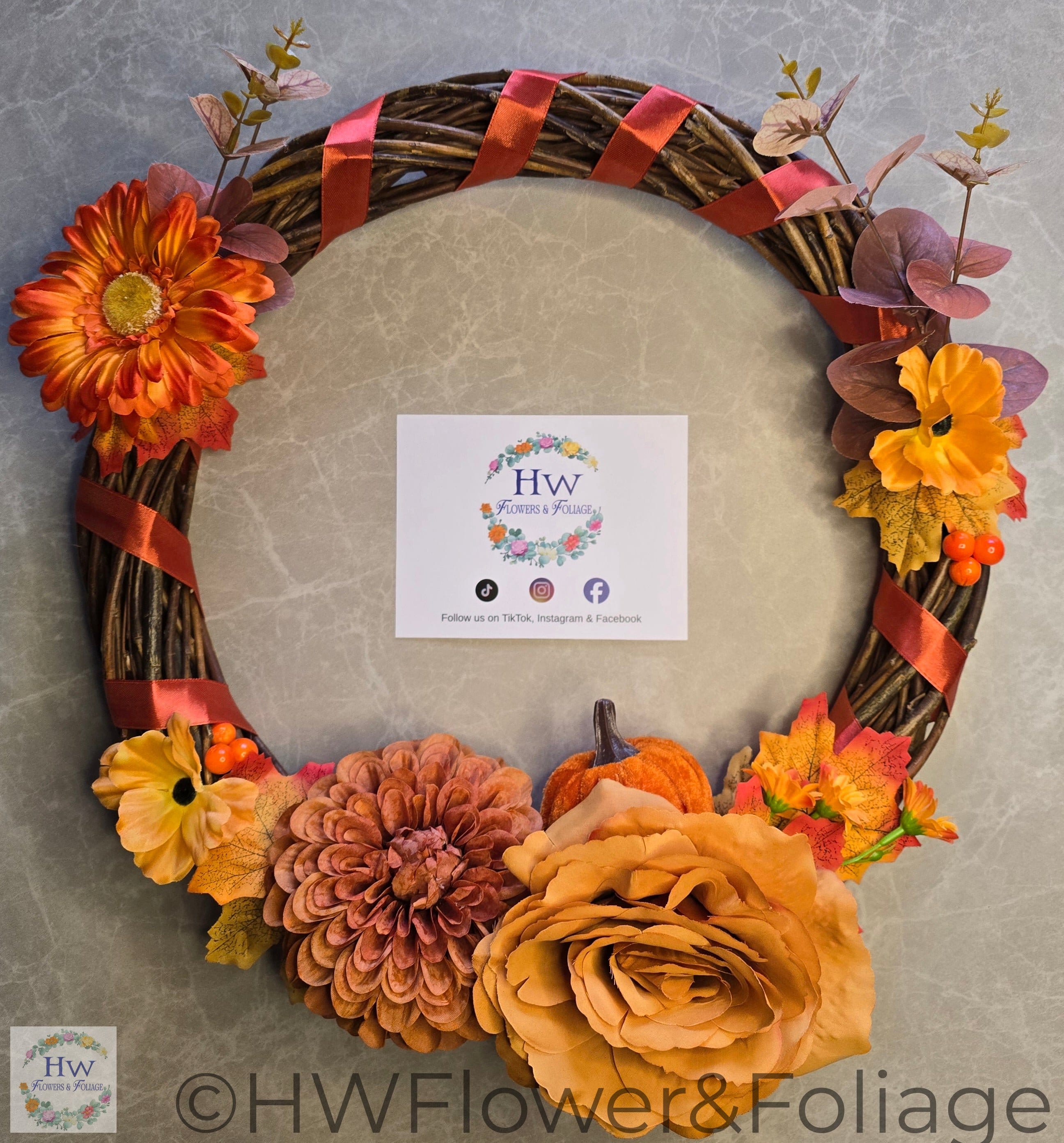 Autumn Ambers Wreath