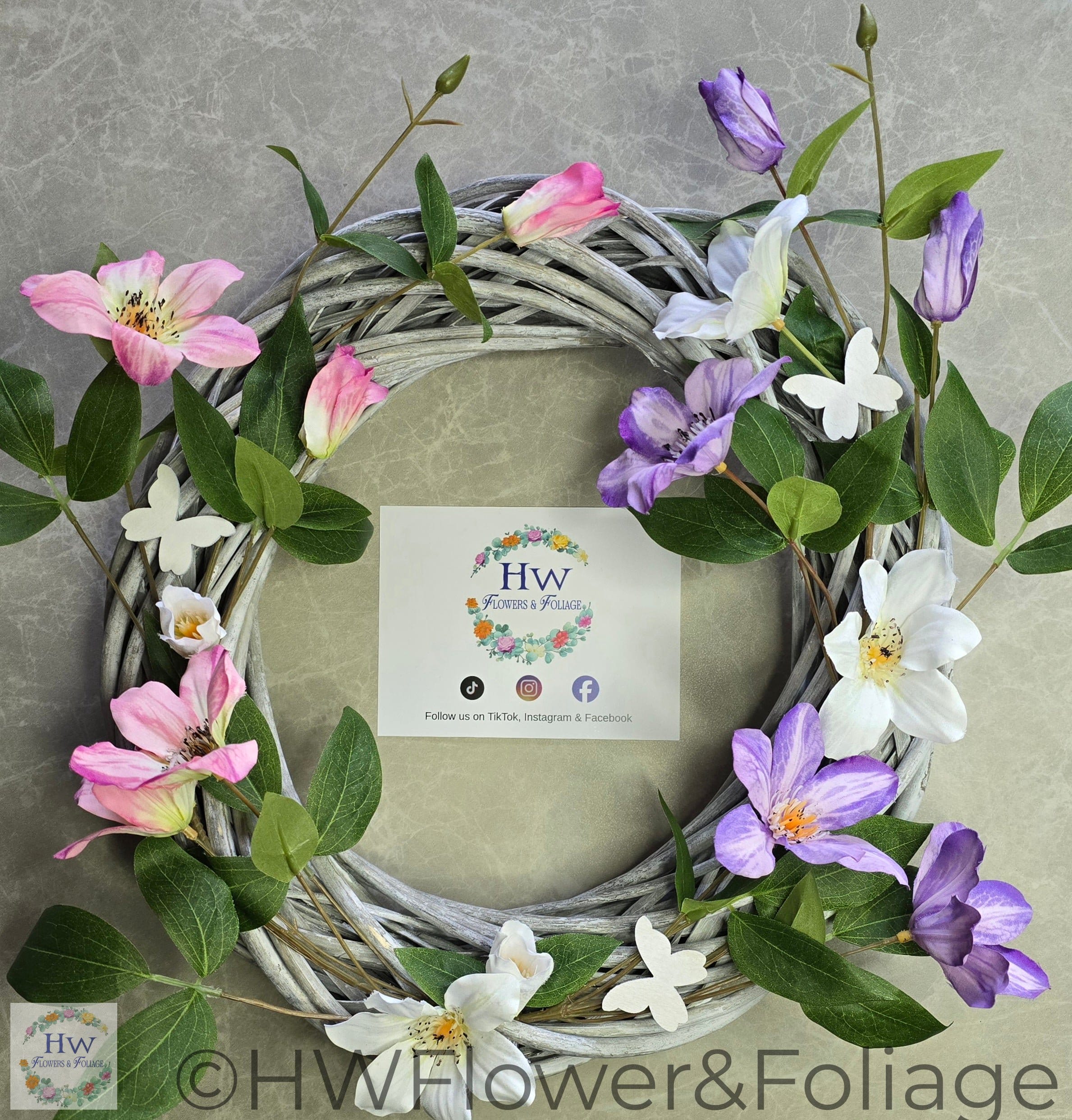 Summer Serenity Wreath