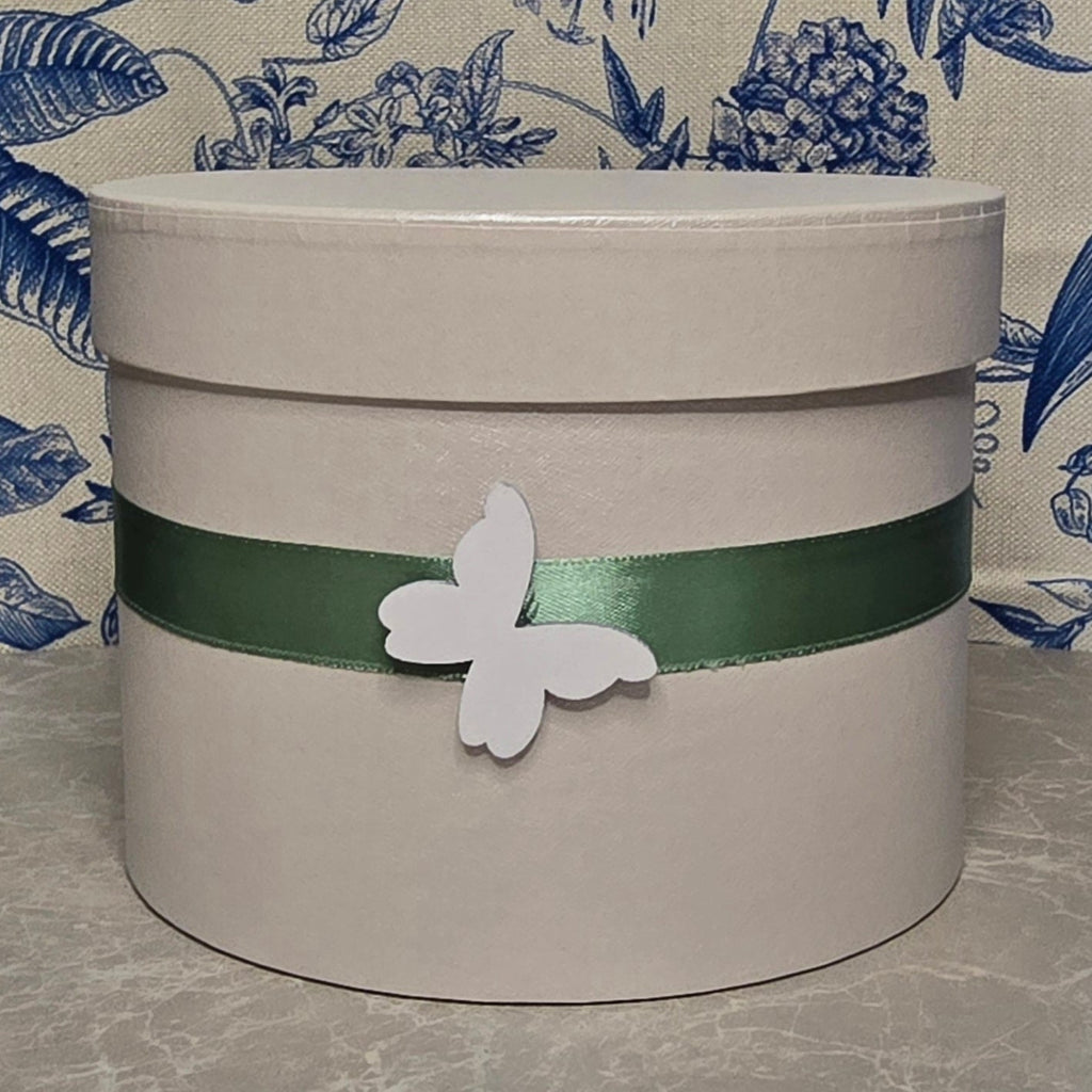 Spring Flower Hat Box Medium