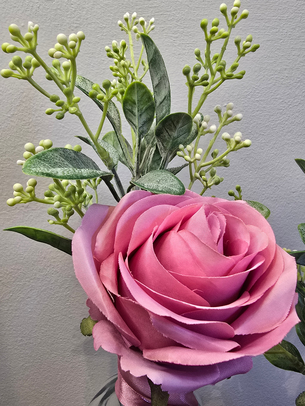 Blush Rose Vase Set – Clear Glass Zambia