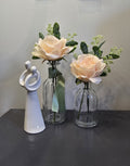 Champagne Eugenie Rose Vase Set – Clear Glass Zambia
