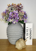 Autumn Purple Haze Bouquet - full arrangement styled in vase