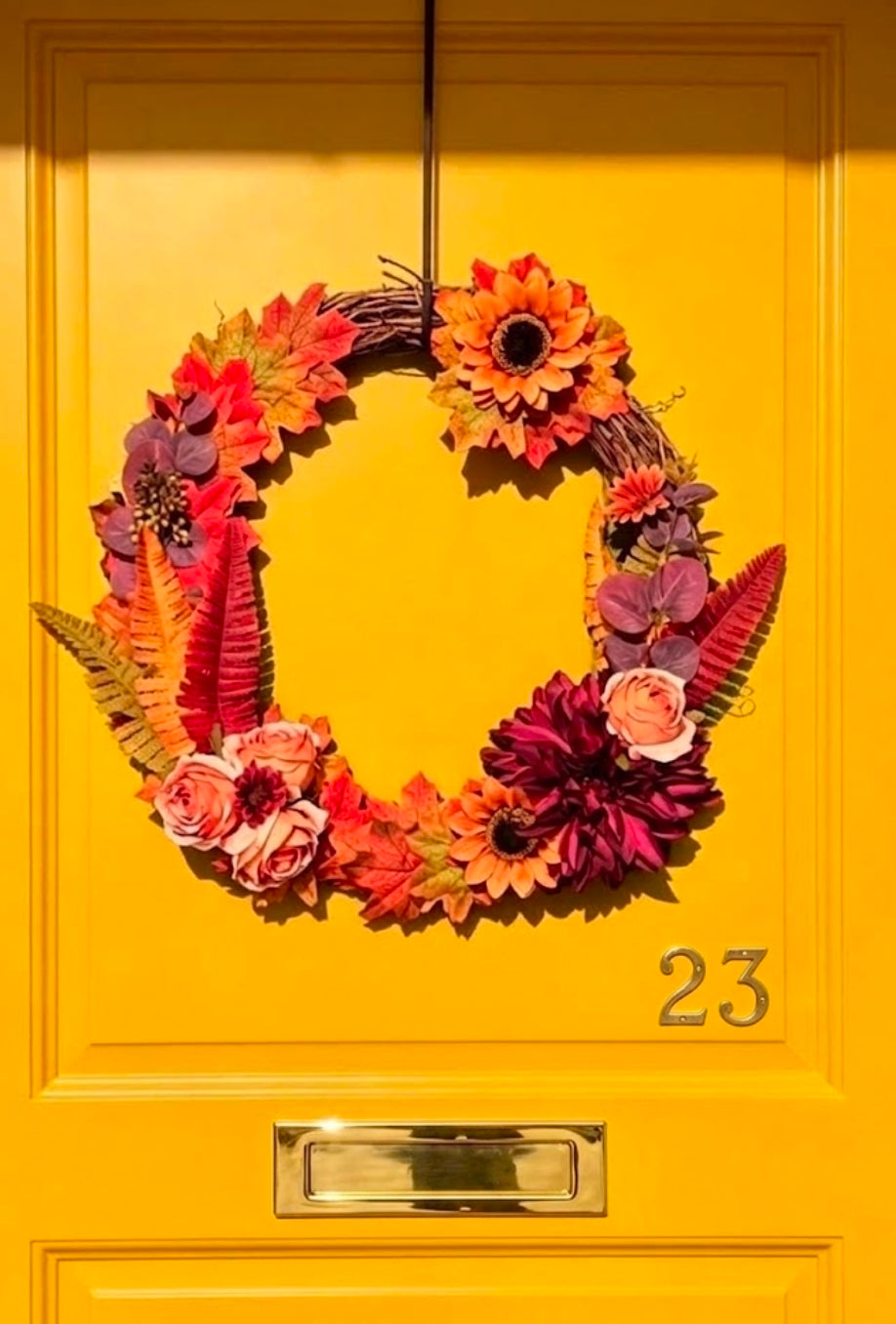 Harvest Hues Wreath
