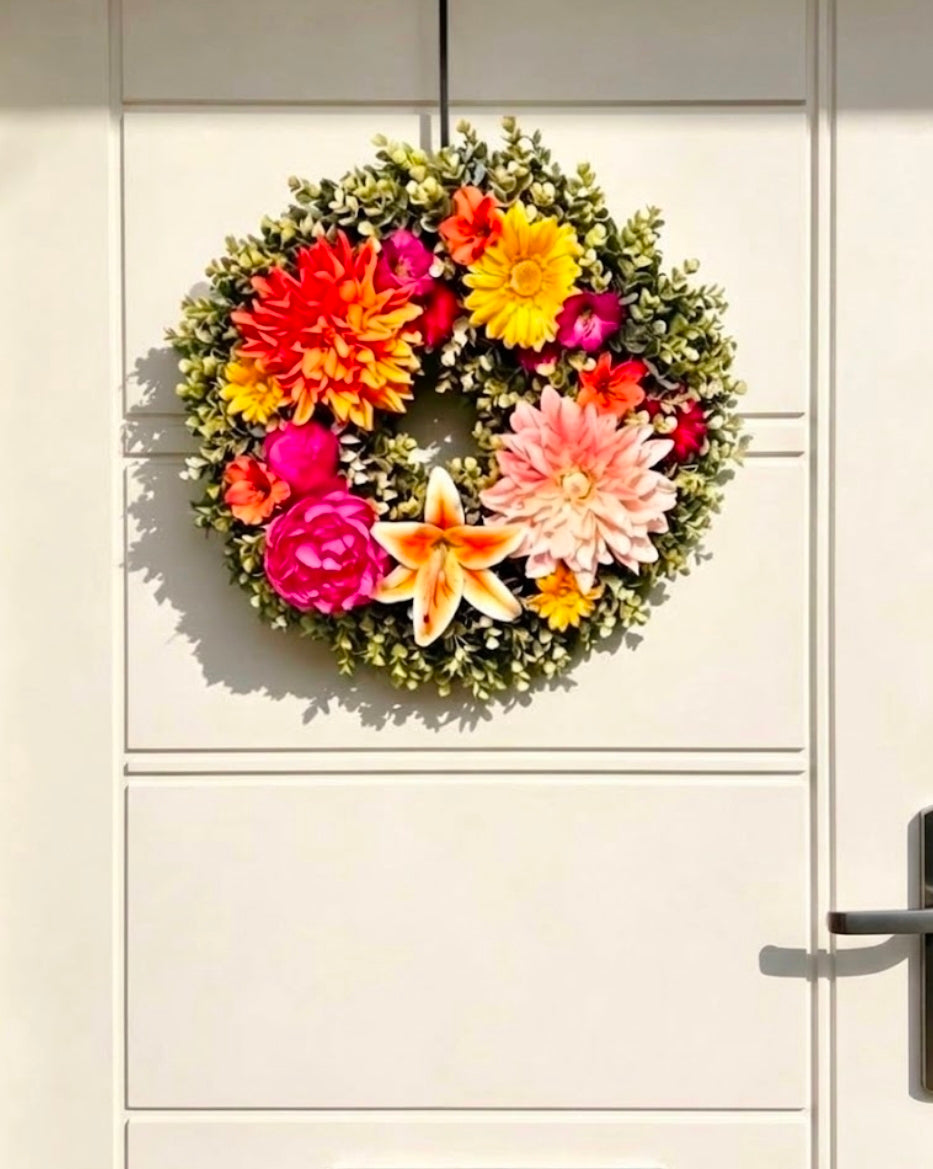 Vibrant Summer Wreath