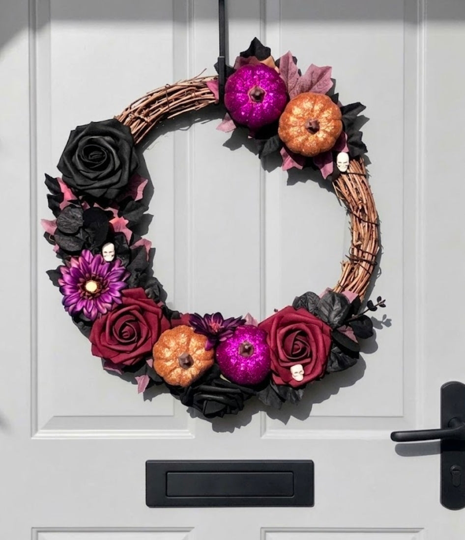 Spooky Sparkle Halloween Wreath