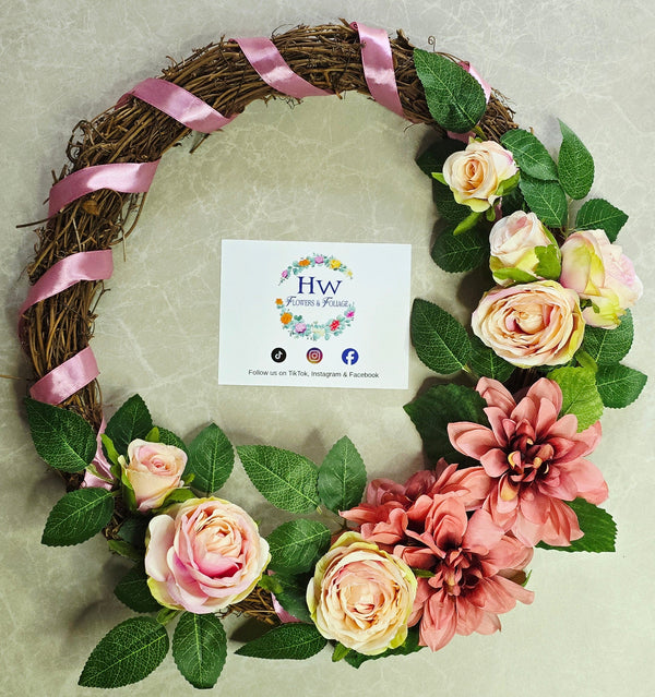 Garden Elegance Wreath