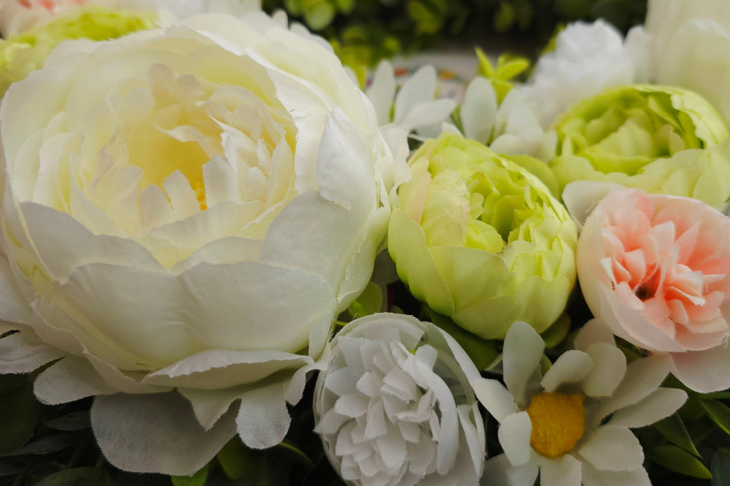 Peony Parade Wreath