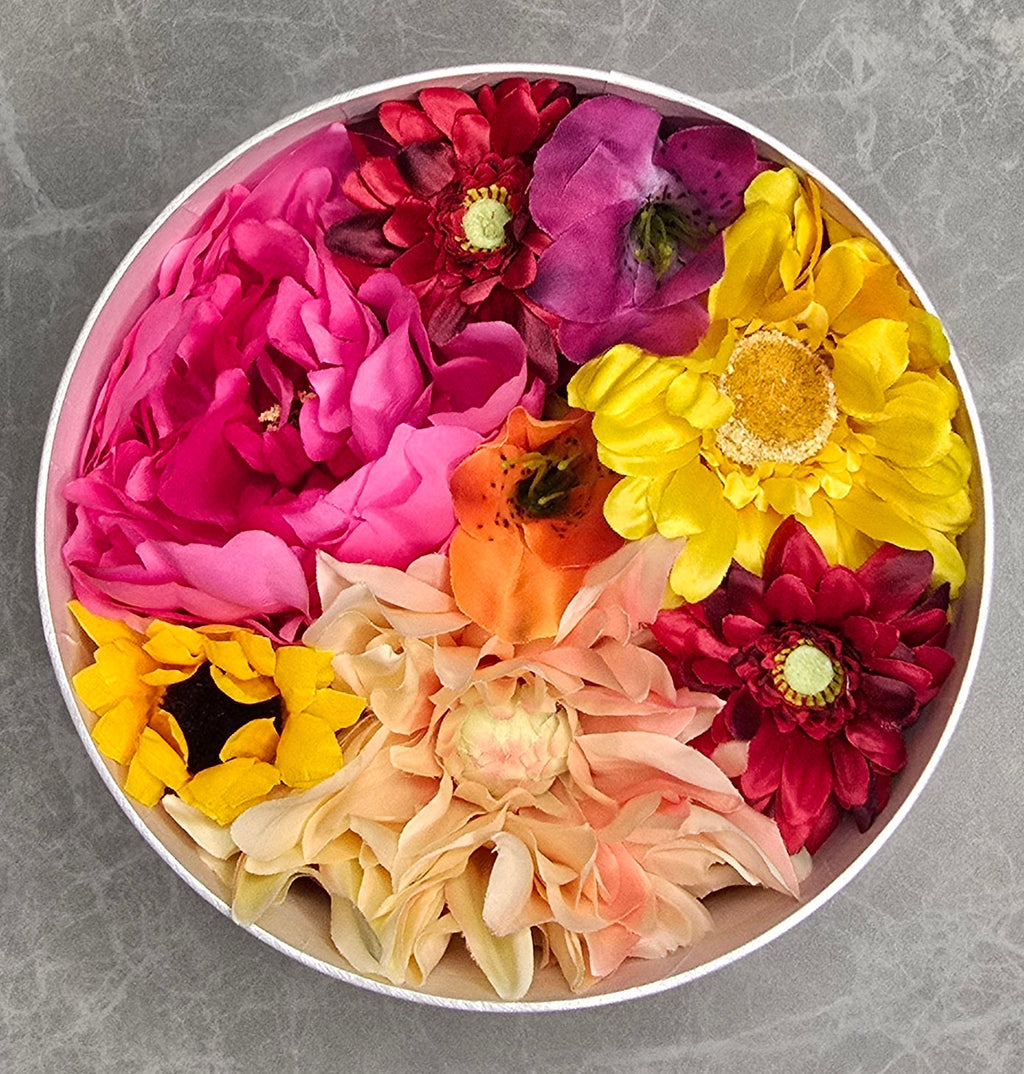 Summer Flower Hat Box Medium