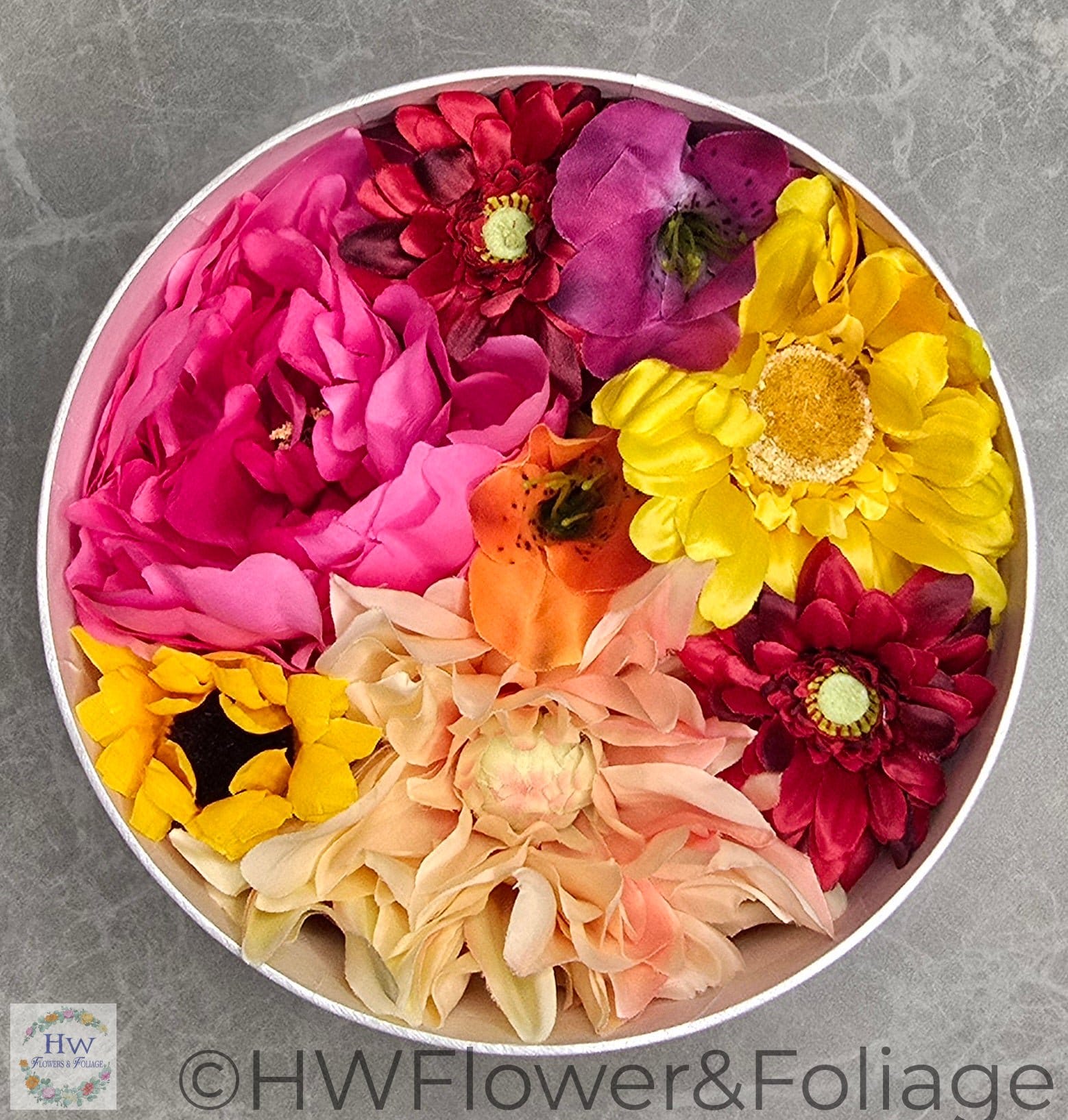 Summer Flower Hat Box Medium