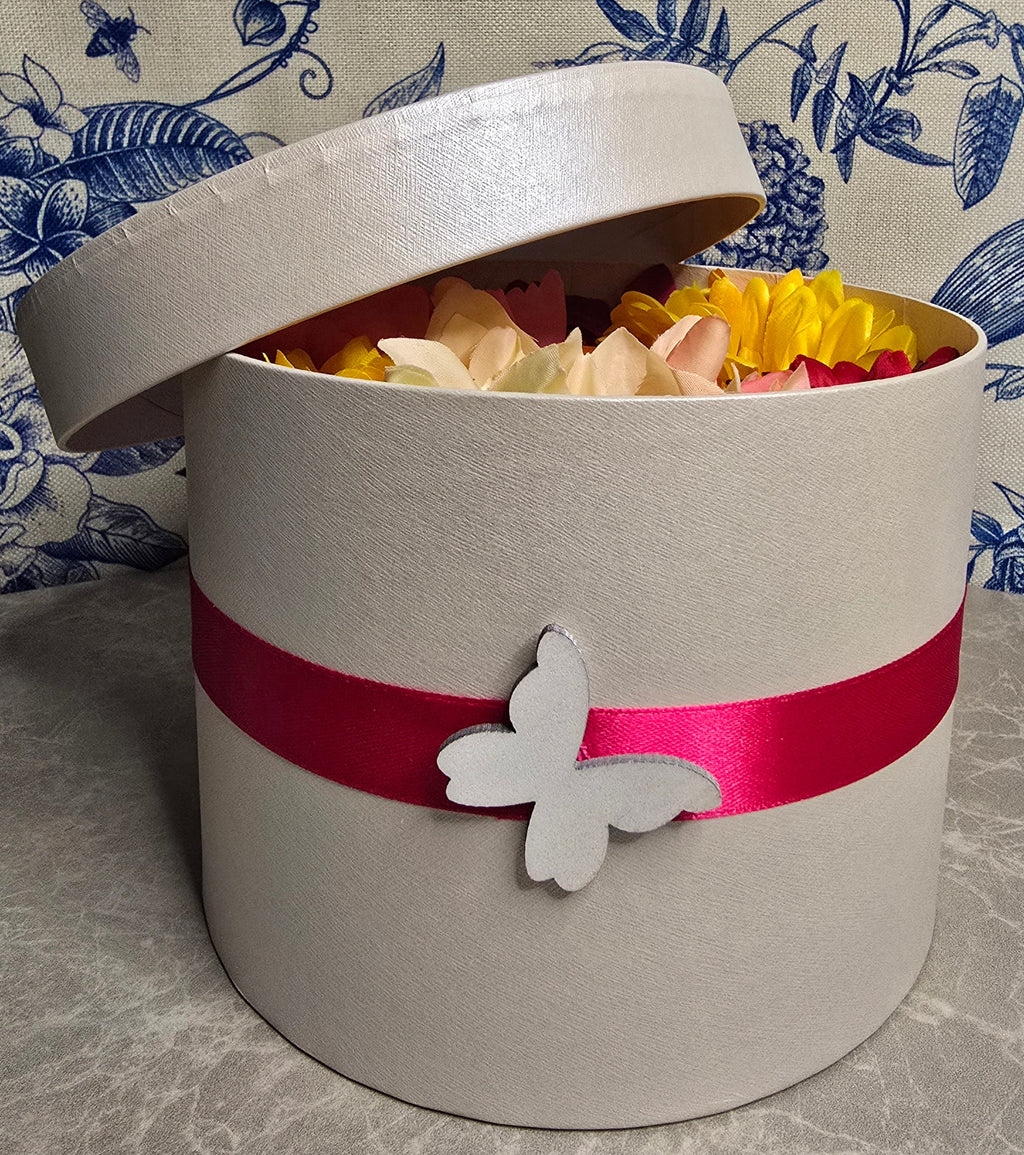 Summer Flower Hat Box Medium