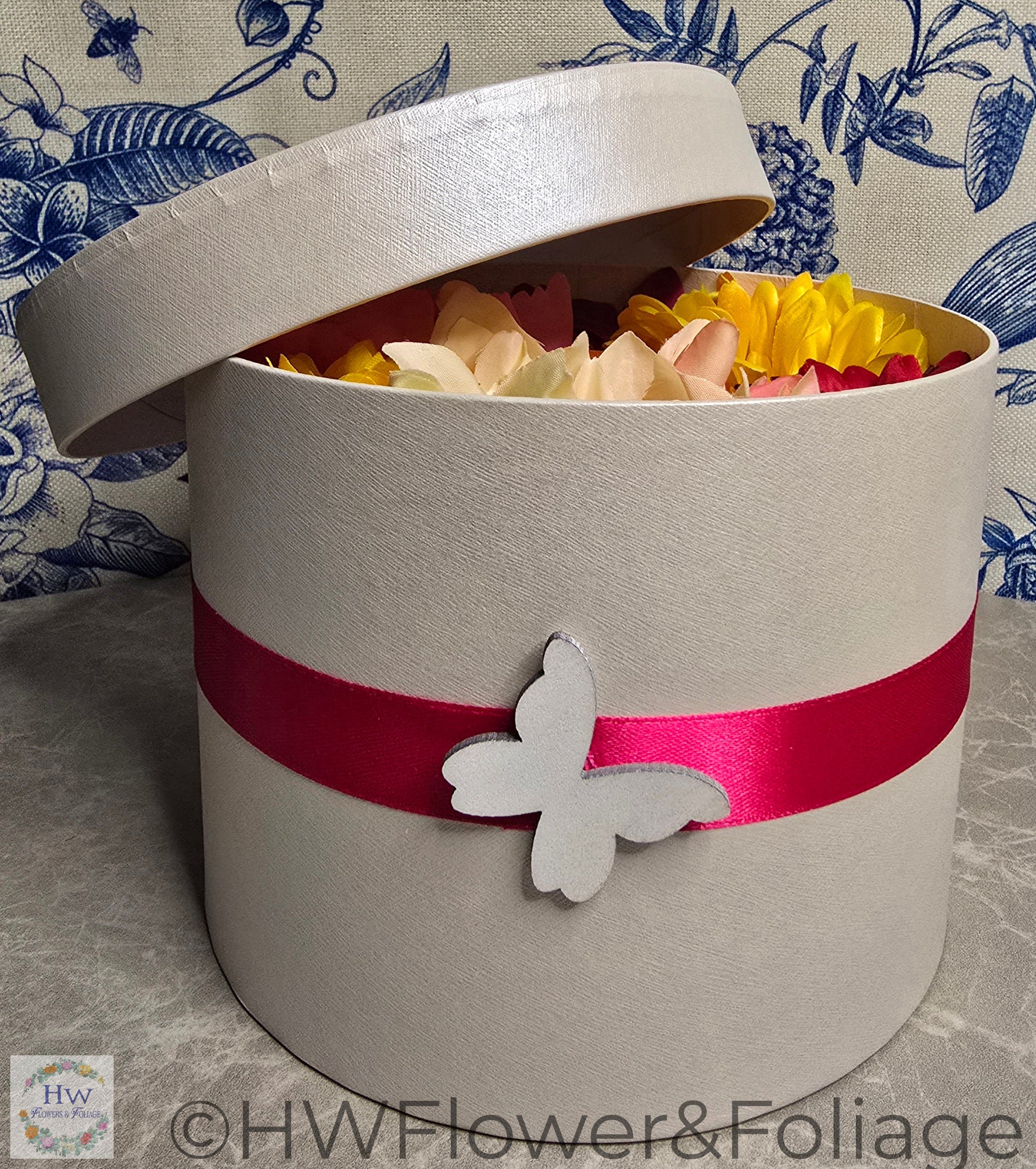 Summer Flower Hat Box Medium