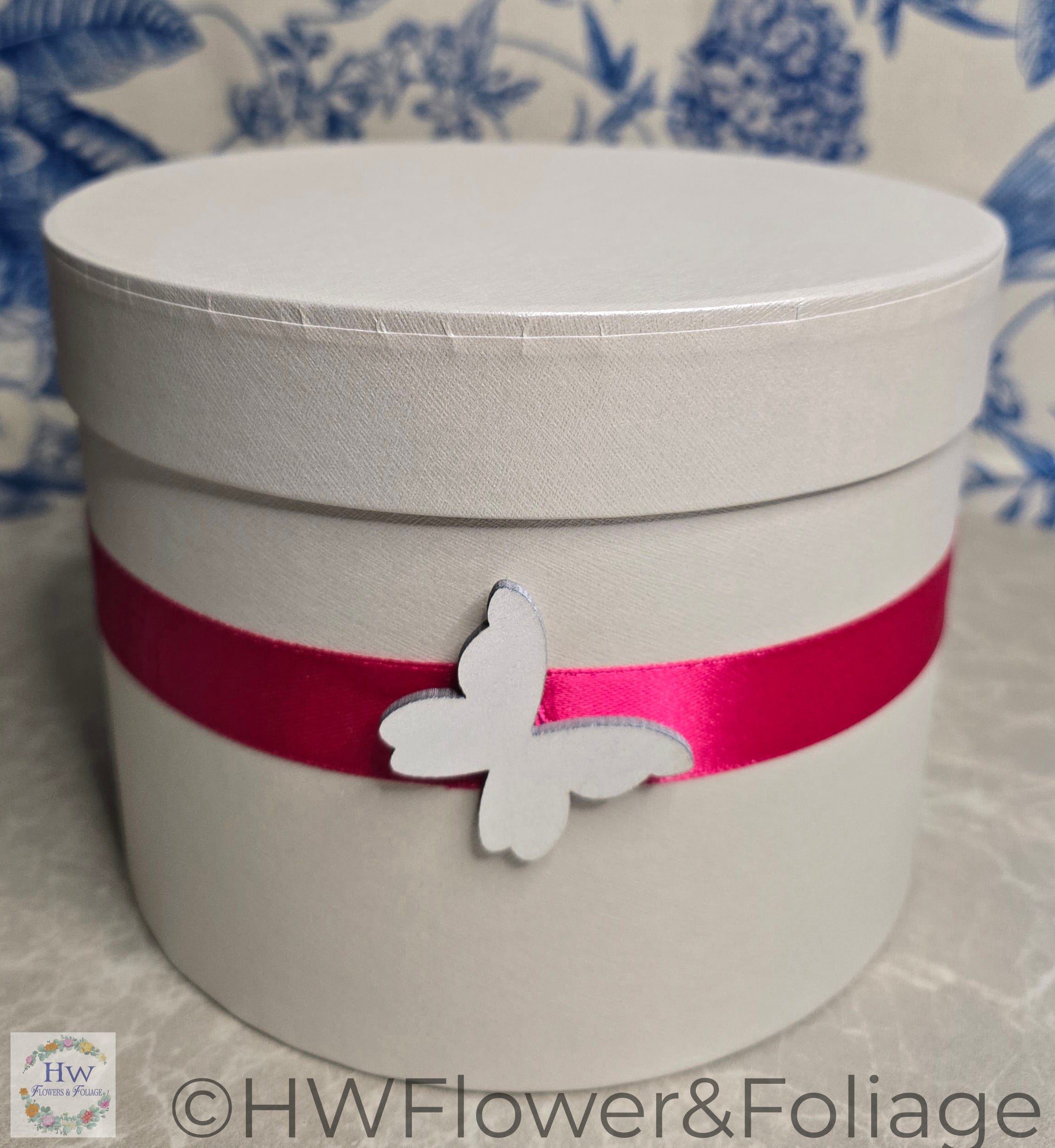 Summer Flower Hat Box Medium