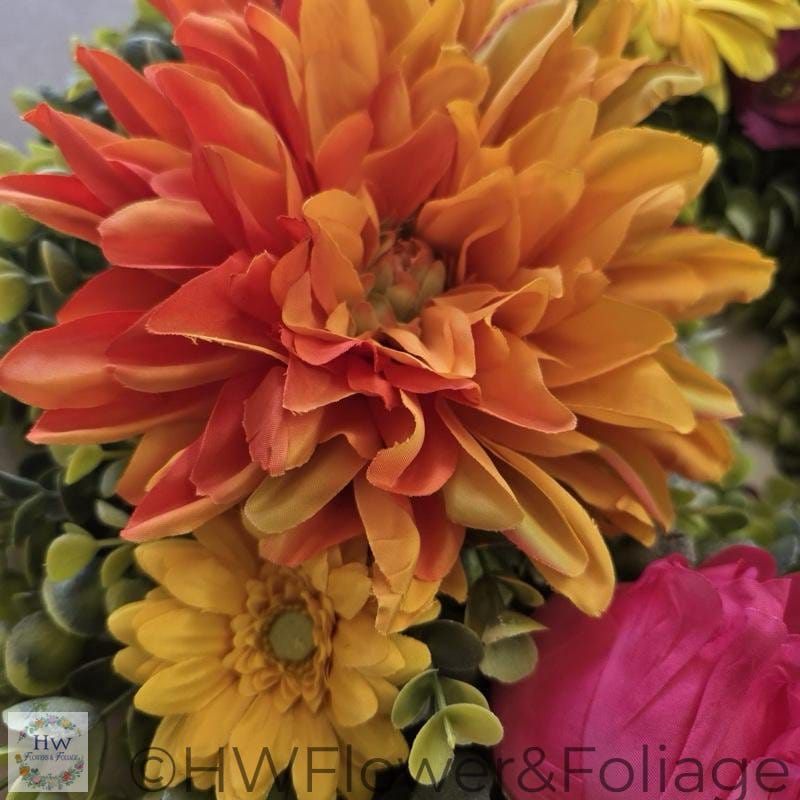 Vibrant Summer Wreath