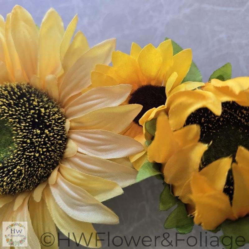 Sunflower Kiss Wreath