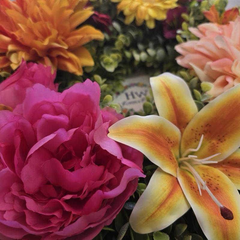 Vibrant Summer Wreath